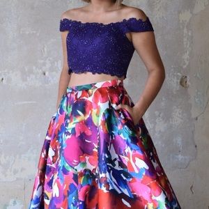 Ellie Wilde Prom Dress ONLY WORN ONCE SIZE 4